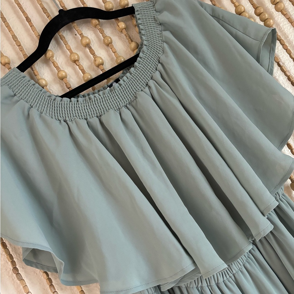 Show Me Your MuMu Sage Green Maxi Dress - Picture 2 of 6